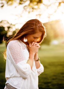 Prayer can help us release our mom guilt.