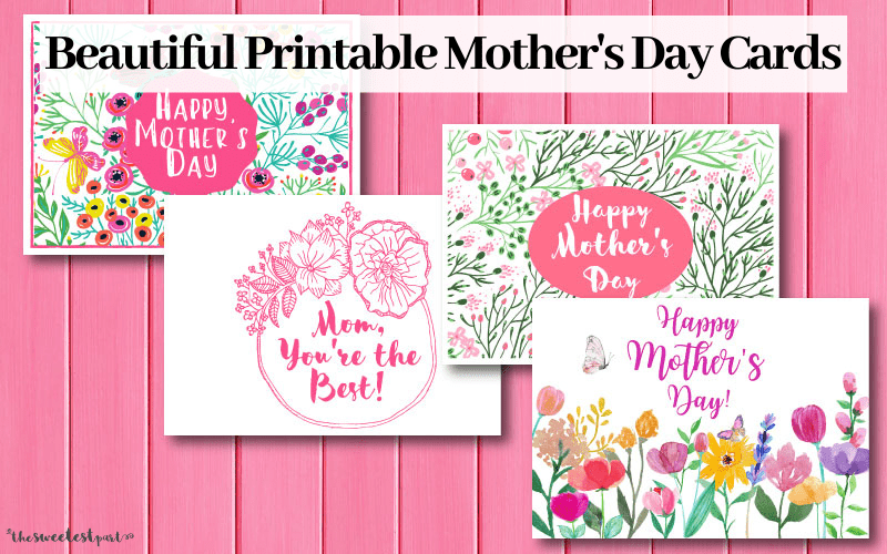 Printable Mother’s Day Cards