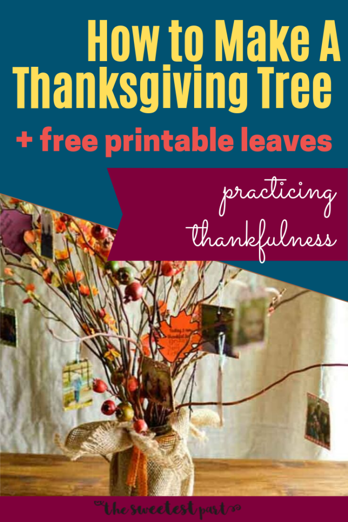 How to Make A Thanksgiving Tree Tutorial