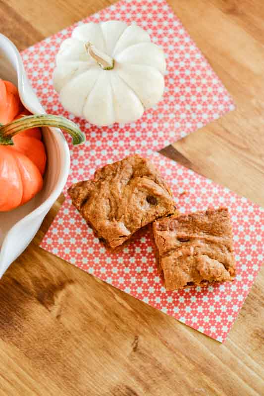 Perfect Pumpkin Chocolate Chip Bars