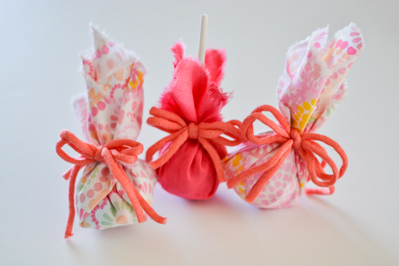 Valentines treats for school: candy pouches